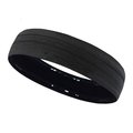 Jupiter Gear JupiterGear JG-HEADBND1-BLK Sport & Fitness Sweat Wicking Fitness Headband for Yoga; Running & Exercise - Black JG-HEADBND1-BLK